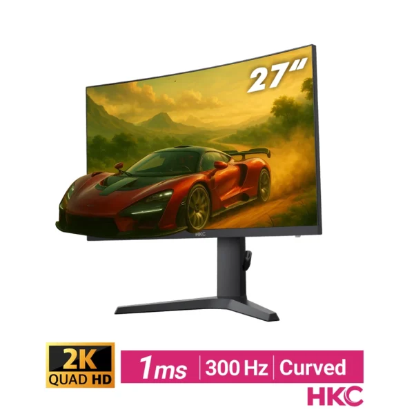 مانیتور گیمینگ 27 اینچ خمیده اچ کا سی MG27H18Q300