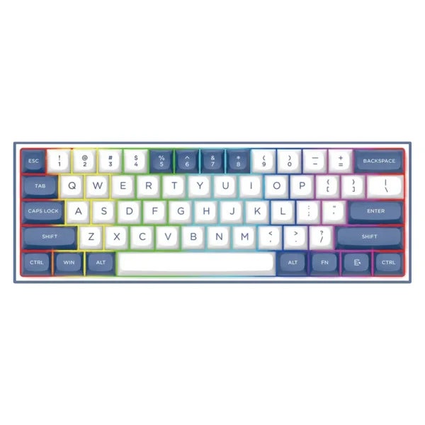 کیبورد بی سیم گیمینگ ردراگون ALCOR QMK K717 PRO